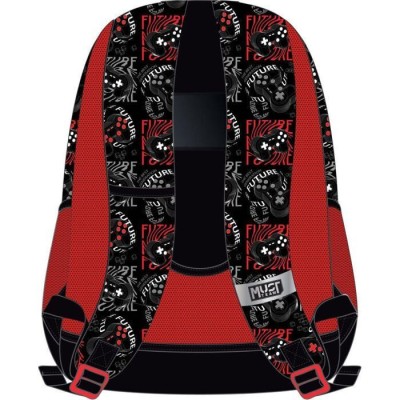 Τσαντα Πλατης Must Team 32χ18χ43 3θηκες Gamer