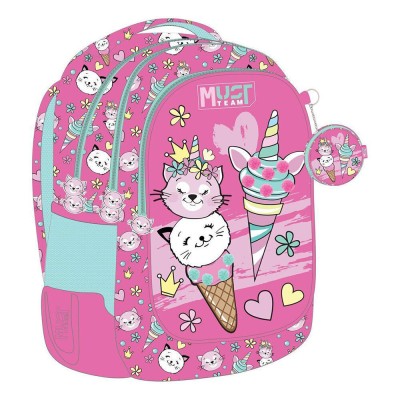 Τσάντα Πλάτης Δημοτικού Must Ice Cream Παγωτό 3 Θέσεων 000586285