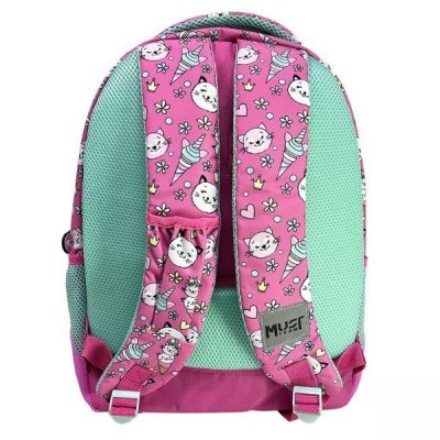 Τσάντα Πλάτης Δημοτικού Must Ice Cream Παγωτό 3 Θέσεων 000586285