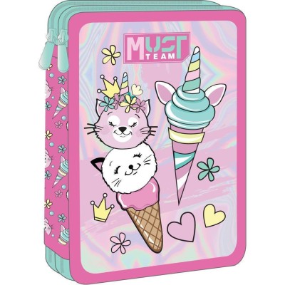 Κασετινα Διπλη Γεματη Must Team 15x5x21 Ice Cream