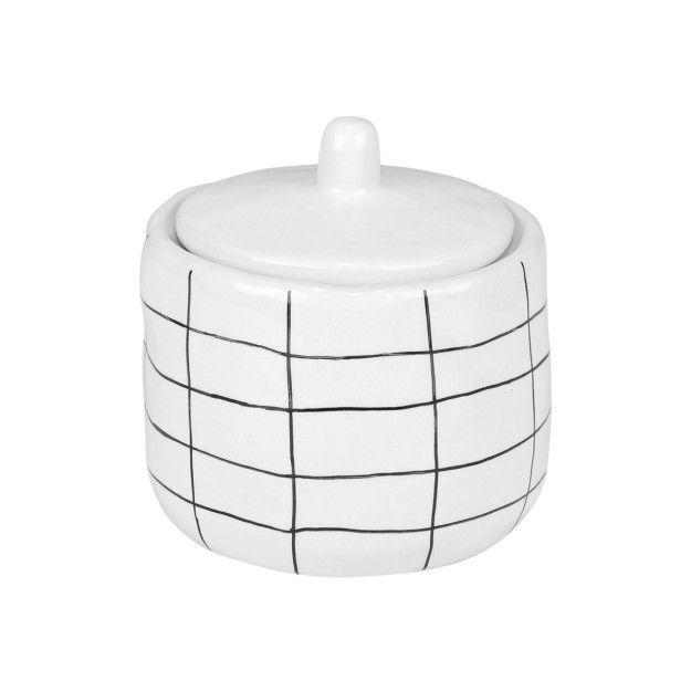 ESTIA ΔΟΧΕΙΟ ΓΙΑ ΒΑΜΒΑΚΙ CAGE ΚΕΡΑΜΙΚΟ 11x11cm