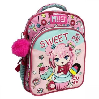 Must Σχολική Τσάντα Πλάτης Νηπιαγωγείου Ροζ 8lt 000586291