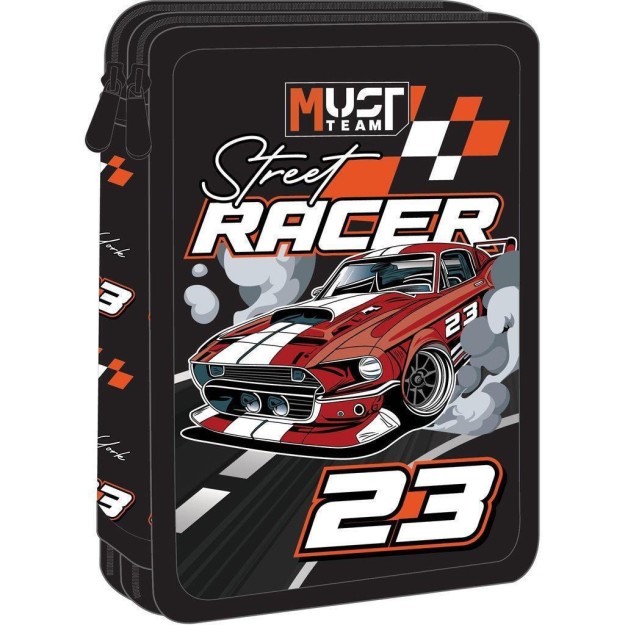 Κασετινα Διπλη Γεματη Must Team 15x5x21 Street Racer 000586730