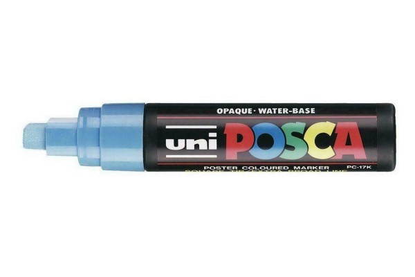 Posca PC-17K Ανεξίτηλος Μαρκαδόρος 15mm Γαλάζιο PC-17K/8