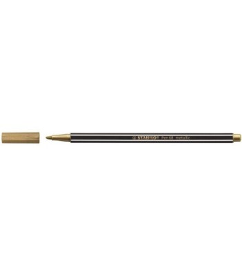 Stabilo Pen 68 Μαρκαδόρος Σχεδίου 1mm Χρυσός 68/810