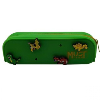 Must Κασετίνα από Σιλικόνη Βαρελάκι με 1 Θήκη (Διάφορα Σχέδια/Χρώματα) 000586139