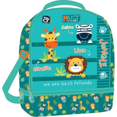 Τσαντακι Φαγητου Must Team 22χ16χ28 Ισοθερμικο Jungle Animals