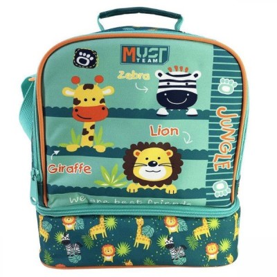 Τσαντακι Φαγητου Must Team 22χ16χ28 Ισοθερμικο Jungle Animals