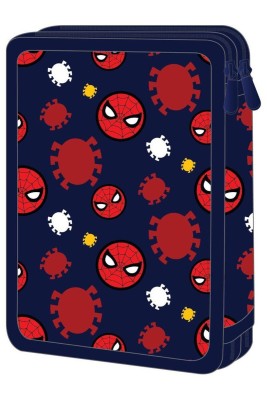 Κασετινα Διπλη Γεματη 15χ5χ21 Spiderman Thwip