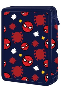 Κασετινα Διπλη Γεματη 15χ5χ21 Spiderman Thwip