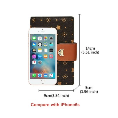 Foxer 230046F Μικρό Δερμάτινο Γυναικείο Πορτοφόλι Καφέ 230046F