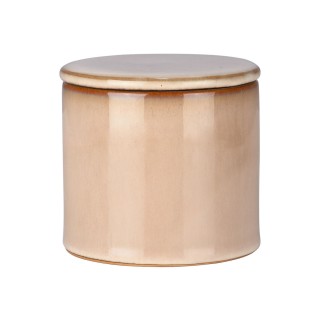 ESTIA ΔΟΧΕΙΟ ΓΙΑ ΒΑΜΒΑΚΙ SATIN ΚΕΡΑΜΙΚΟ 8.5x8.5x9cm