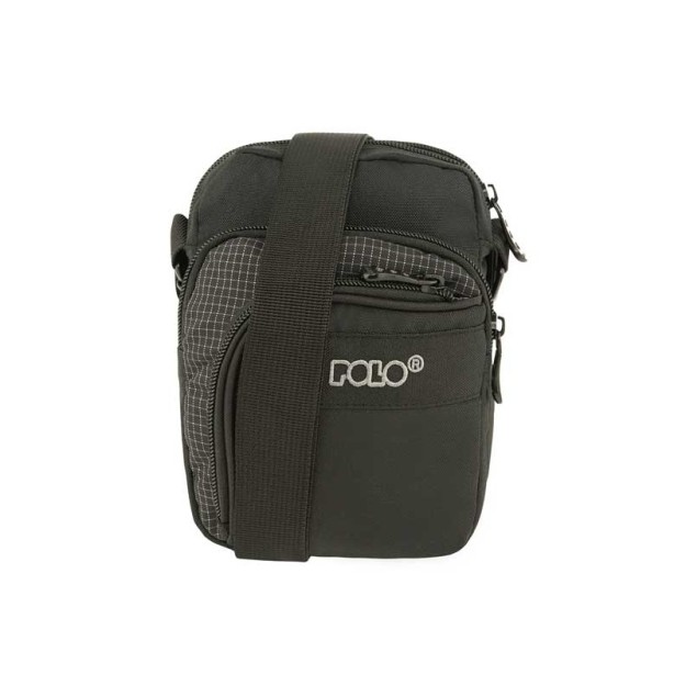 Polo Strike Small Ανδρική Τσάντα Ώμου / Χιαστί σε Μαύρο χρώμα 9-07-007-2000