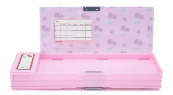 Yolo Κασετίνα Βαρελάκι με 1 Θήκη Μπορντό 11307