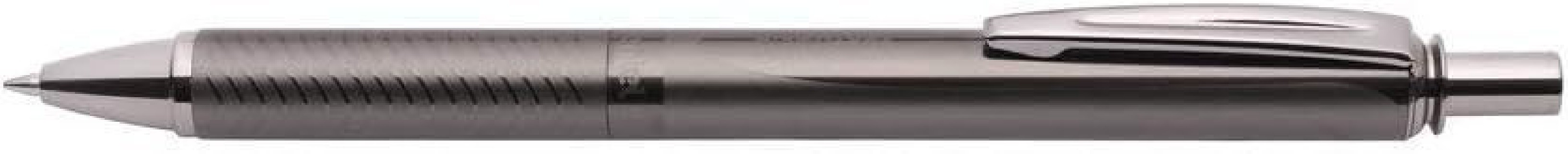 Pentel Στυλό Rollerball 0.7mm Ανθρακί με Μαύρο Μελάνι BL407-MA