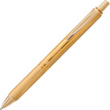 Pentel Στυλό Rollerball 0.7mm Χρυσό με Μαύρο Μελάνι BL407X-Α