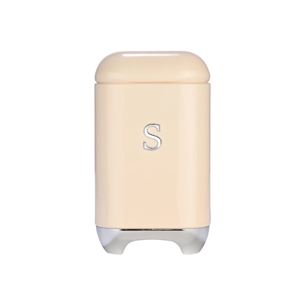 ESTIA ΔΟΧΕΙΟ ΓΙΑ ΖΑΧΑΡΗ EPOQUE ΜΕΤΑΛΛΙΚΟ 11x18.8cm ΚΡΕΜ