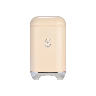 ESTIA ΔΟΧΕΙΟ ΓΙΑ ΖΑΧΑΡΗ EPOQUE ΜΕΤΑΛΛΙΚΟ 11x18.8cm ΚΡΕΜ