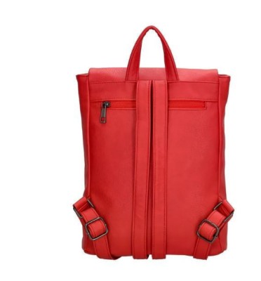 Charm London Γυναικεία Τσάντα Πλάτης Κόκκινη 23090-017