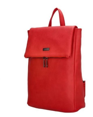 Charm London Γυναικεία Τσάντα Πλάτης Κόκκινη 23090-017