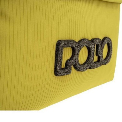 Polo Σακίδιο Σχολική Τσάντα Πλάτης Κίτρινη με Θήκη για Παγούρι 9-02-070-7000