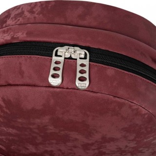 Polo Σακίδιο Cozy Σχολική Τσάντα Πλάτης Μπορντό με Θήκη για Παγούρι 9-02-068-3300