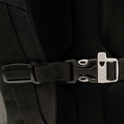 Polo Quest -L- Τσάντα Πλάτης Υφασμάτινη Μαύρη 9-02-067-2000