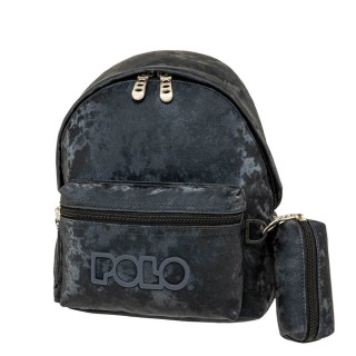Polo Mini Cozy Σχολική Τσάντα Πλάτης Νηπιαγωγείου Μπλε 9-07-082-5000