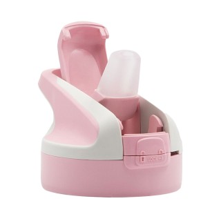 Laken Παιδικό Παγούρι Πλαστικό με Καλαμάκι Non Spill Ukelele Tritan 0.45ml LTNSUK