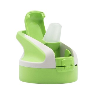 Παιδικό Παγούρι Πλαστικό με Καλαμάκι Πράσινο 450ml
