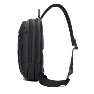 Bange Ανδρική Τσάντα Στήθους Μαύρη 7795