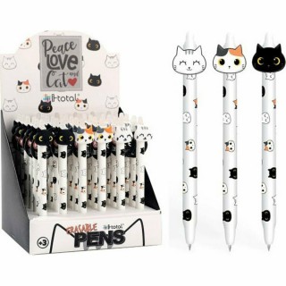 I-Total Στυλό Ballpoint Frixion Cats XL1892 (Διάφορα Σχέδια)