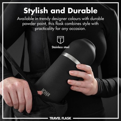 Flask & Κούπα Θερμός 700ml Black