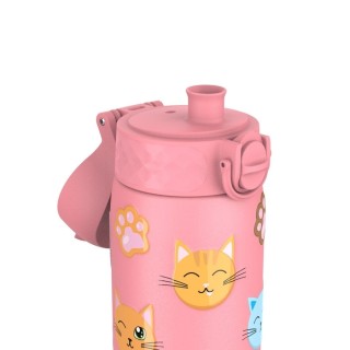 Ion8 Γάτες Παιδικό Παγούρι Θερμός Ανοξείδωτο 500ml I8TS500PRCATS