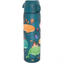Ion8 Slimkids Παιδικό Παγούρι Πλαστικό Μπλε 500ml I8RF500PTWHALES