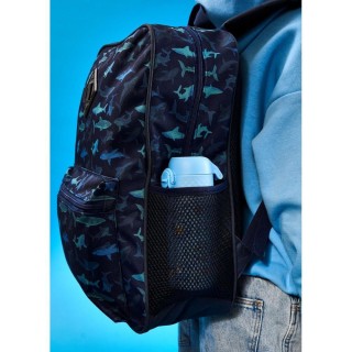 Ion8 Παιδικό Παγούρι Ανοξείδωτο Non Spill Γαλάζιο 400ml (Διάφορα Σχέδια/Χρώματα) I8SS400PBSHARK