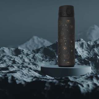 Ion8 Πλαστικό Παγούρι σε Μαύρο χρώμα I8RF500PKCELES2 600ml