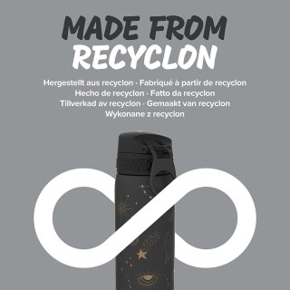 Ion8 Πλαστικό Παγούρι σε Μαύρο χρώμα I8RF500PKCELES2 600ml