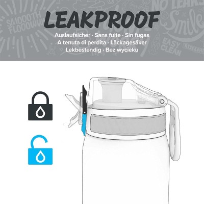 Ion8 Πλαστικό Παγούρι σε Μαύρο χρώμα I8RF500PKCELES2 600ml