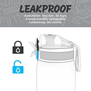 Ion8 Πλαστικό Παγούρι σε Μαύρο χρώμα I8RF500PKCELES2 600ml