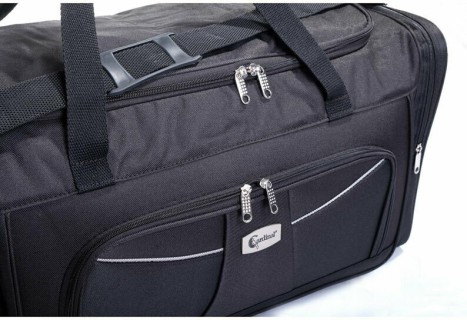 Cardinal 1300/402 Σακ Βουαγιάζ 54lt Μαύρο Υφασμάτινο Μ60xΠ28xΥ32εκ. 1300/402