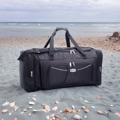 Cardinal 1300/402 Σακ Βουαγιάζ 54lt Μαύρο Υφασμάτινο Μ60xΠ28xΥ32εκ. 1300/402