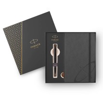 Parker Σετ Στυλό Ballpoint Μαύρο (σε Χάρτινη Κασετίνα)