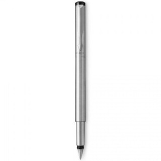 Parker Vector Πένα Γραφής Fine Γκρι από Ατσάλι με Μπλε Μελάνι 2-131671