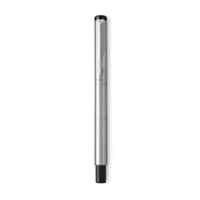 Parker Vector Πένα Γραφής Fine Γκρι από Ατσάλι με Μπλε Μελάνι 2-131671