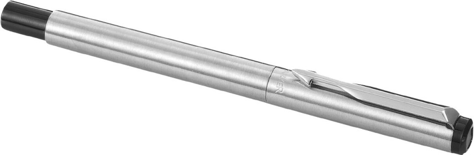 Parker Vector Πένα Γραφής Fine Γκρι από Ατσάλι με Μπλε Μελάνι 2-131671