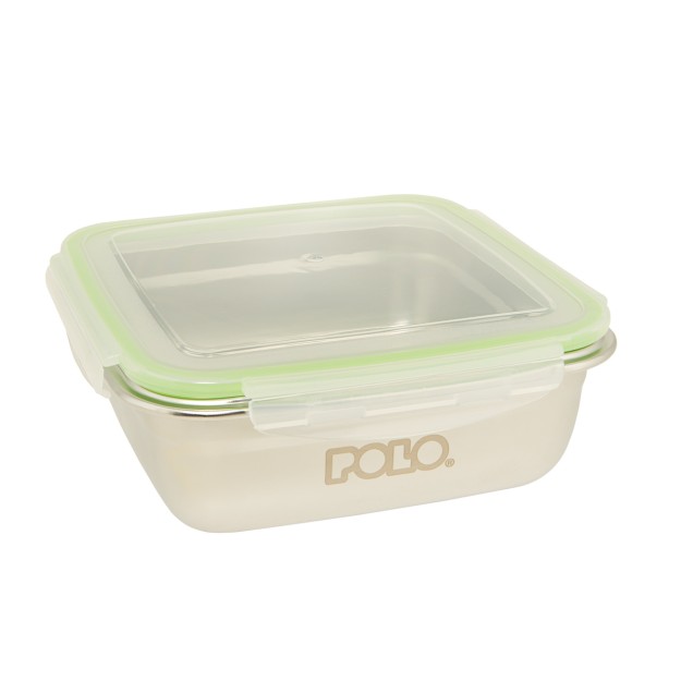 Polo Δοχείο Φαγητού Inox Διάφανο 1200ml 9-15-006-0000