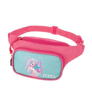 Polo Kiddo 2 Παιδικό Τσαντάκι Μέσης Φούξια Unicorn 9-08-041-8349