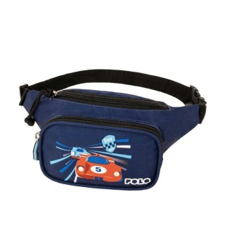 Polo Kiddo 2 Παιδικό Τσαντάκι Μέσης Μπλε Car 9-08-041-8347