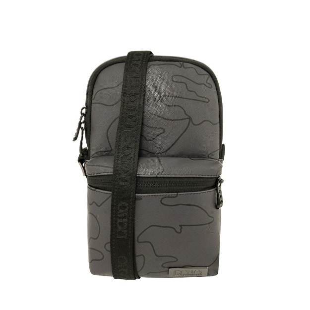 Polo Ανδρική Τσάντα Ώμου / Χιαστί Γκρι 9-07-043-8330